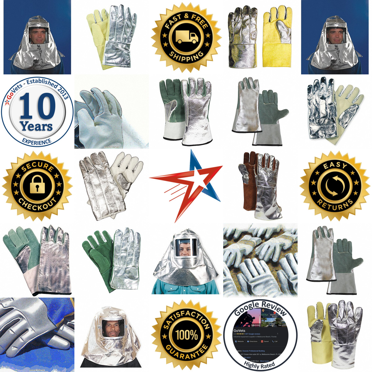 A selection of Aluminized Gloves products on GoVets