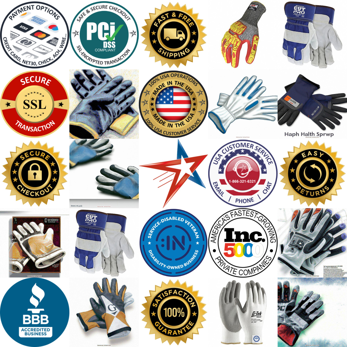 A selection of Cut Resistant Gloves products on GoVets