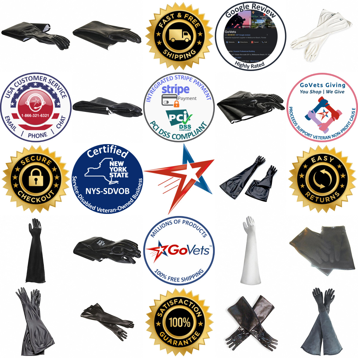 A selection of Glove Box Gloves products on GoVets