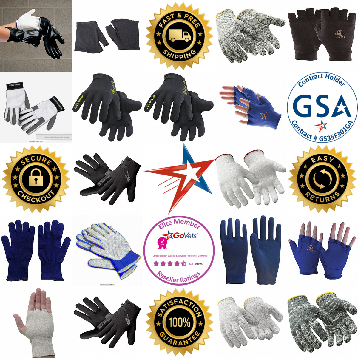 A selection of Glove Liners products on GoVets