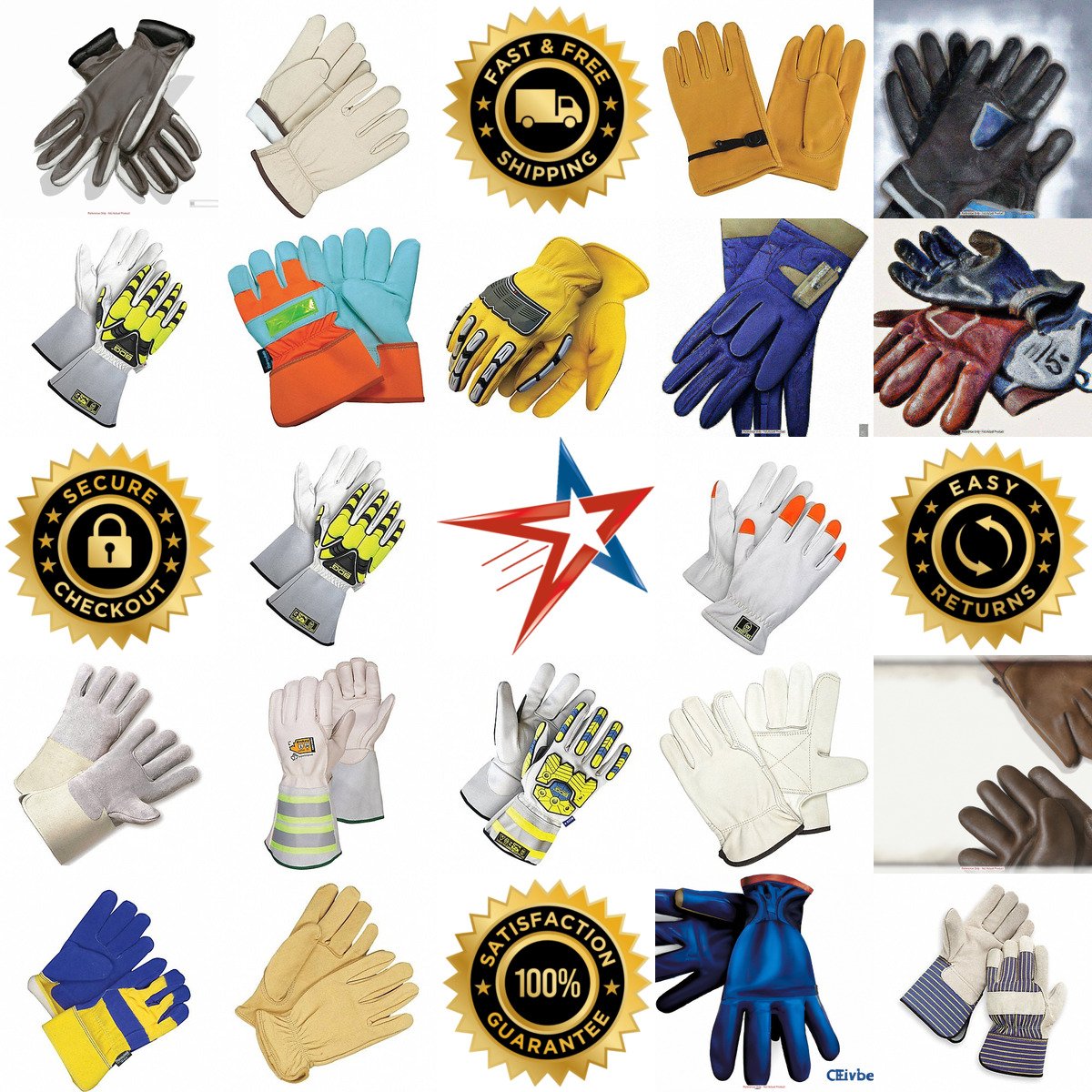 A selection of Leather Gloves and Mitts products on GoVets