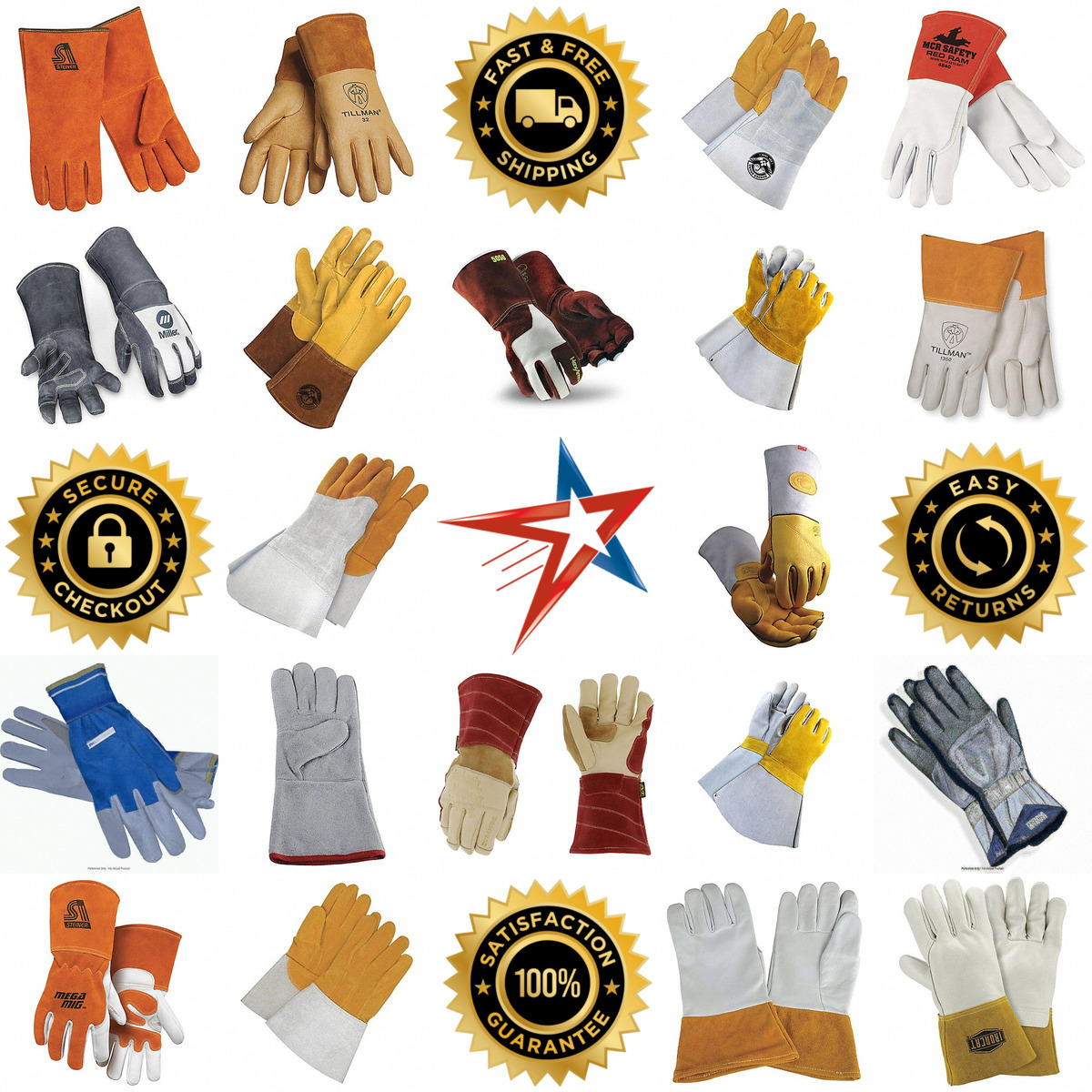 A selection of Welding Gloves products on GoVets