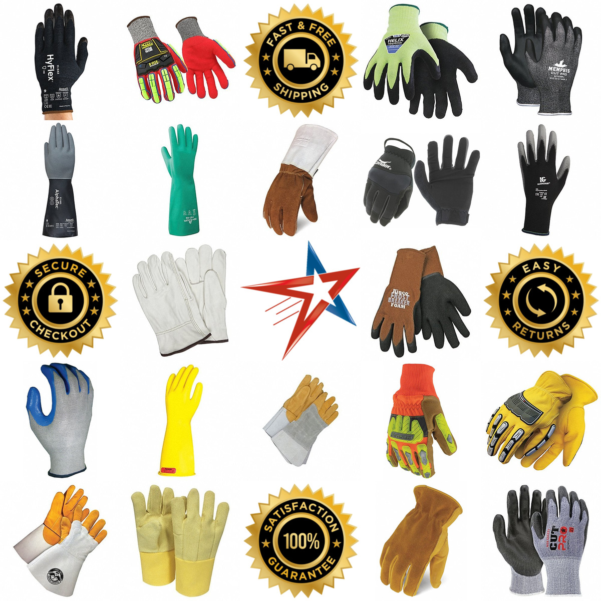 A selection of Gloves and Hand Protection products on GoVets