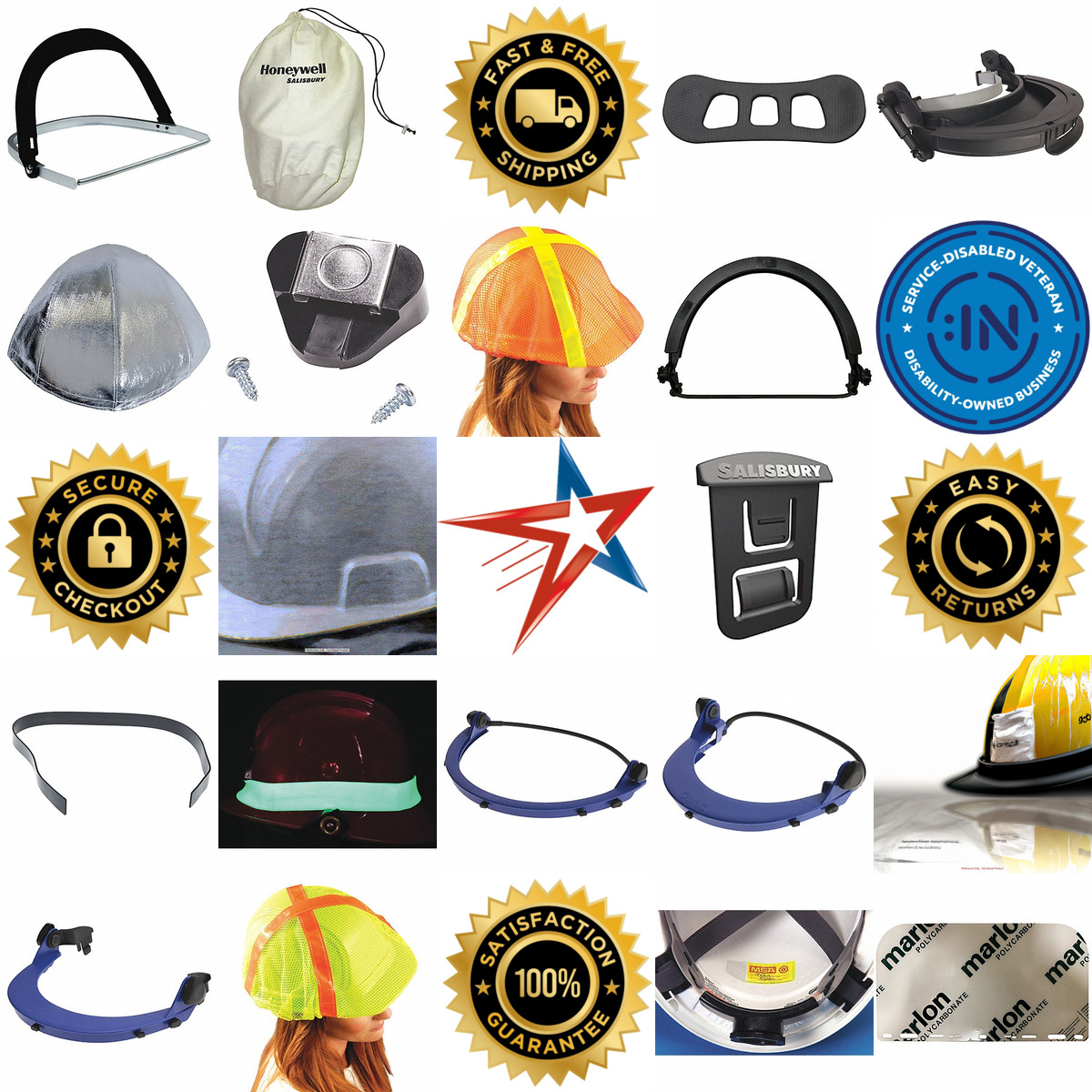 A selection of Hard Hat Covers products on GoVets