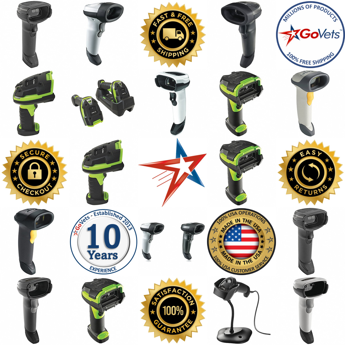 A selection of Barcode Scanners products on GoVets