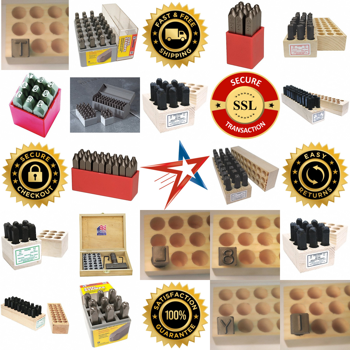 A selection of Metal Stamps products on GoVets