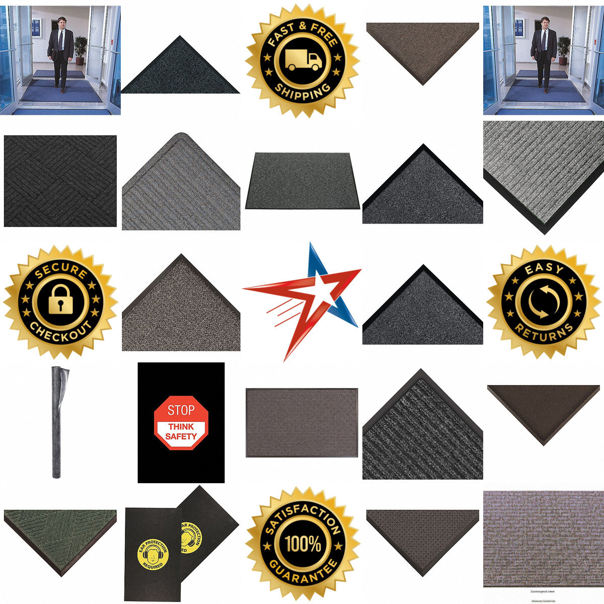 A selection of Entrance Mats and Floor Runners products on GoVets