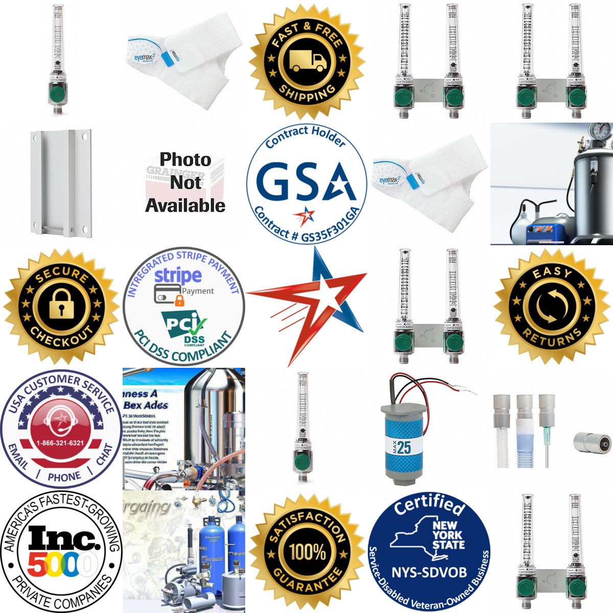 A selection of Air Oxygen Blender Accessories products on GoVets