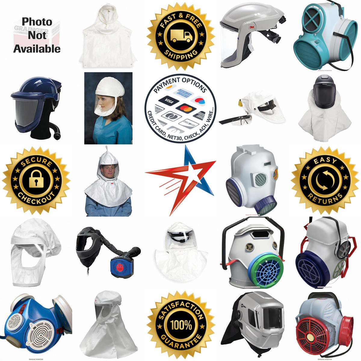 A selection of Powered Air Purifying Respirator and Supplied Air  products on GoVets