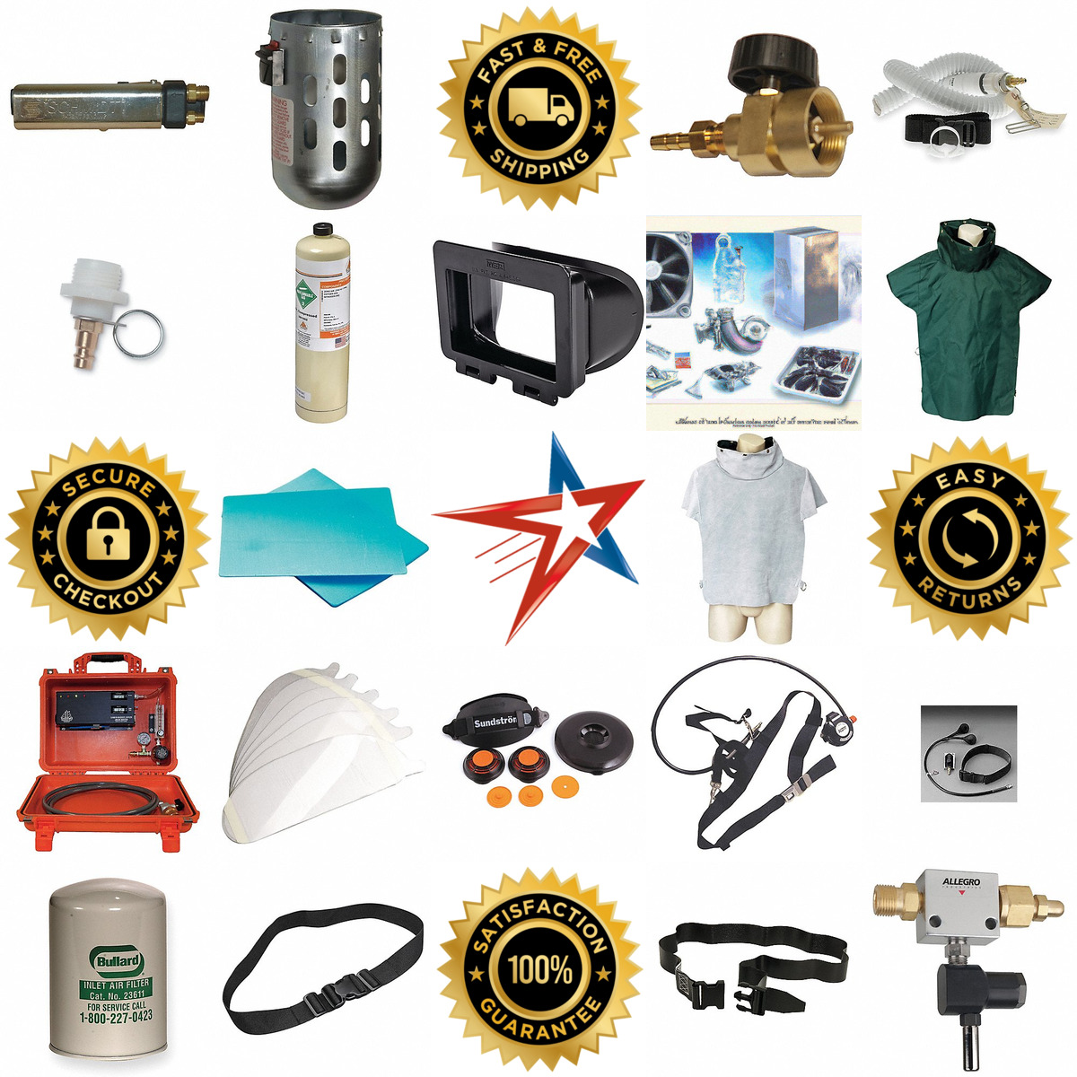 A selection of Supplied Air Parts and Accessories products on GoVets