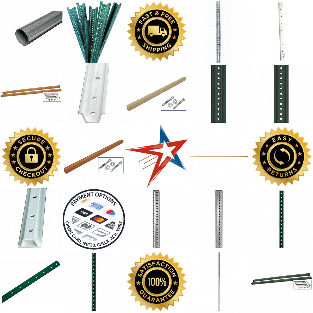 A selection of Sign Posts products on GoVets