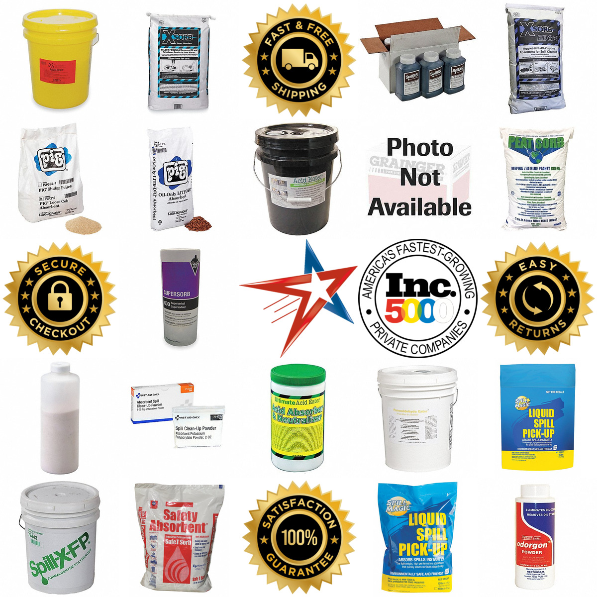 A selection of Granular and Loose Absorbents products on GoVets