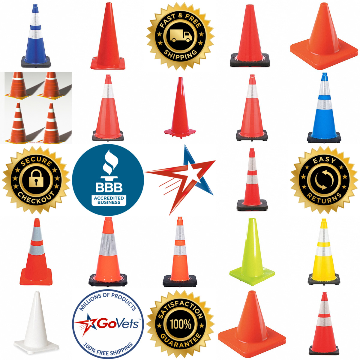 A selection of Traffic Cones products on GoVets