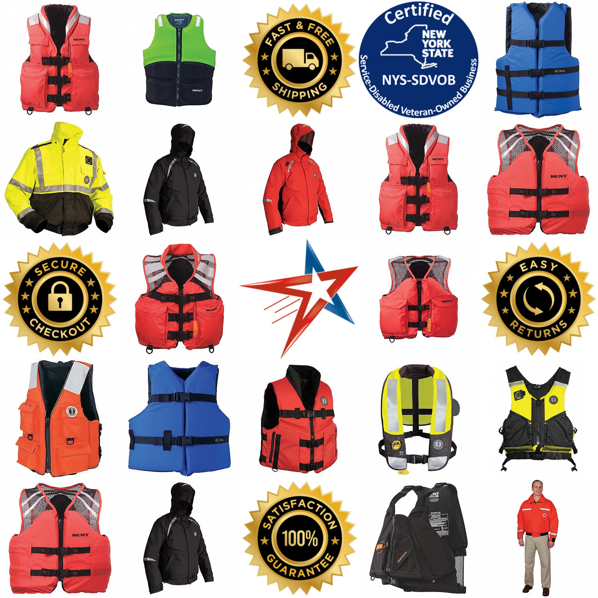 A selection of Life Jackets and Pfds products on GoVets