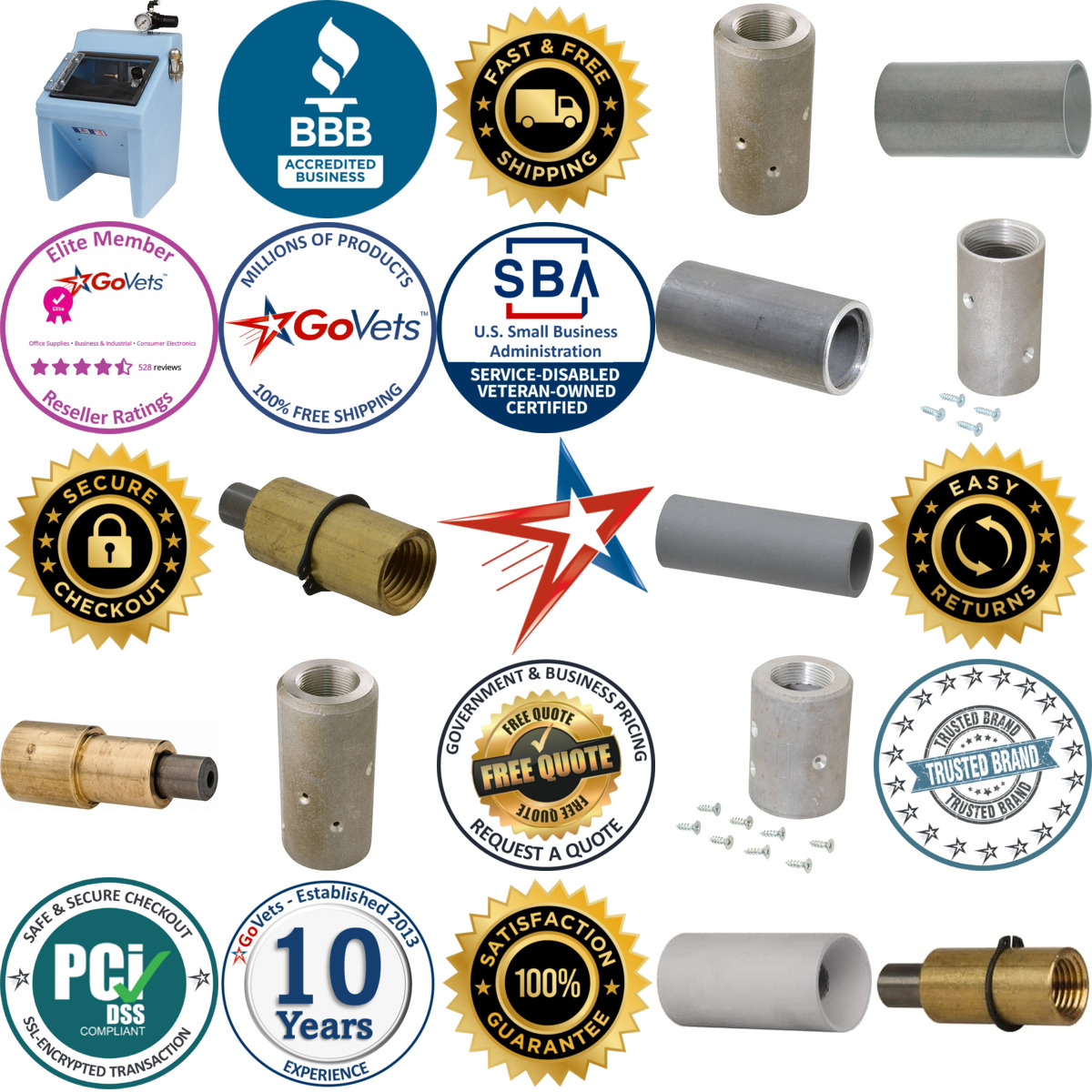 A selection of Nozzles and Jets products on GoVets
