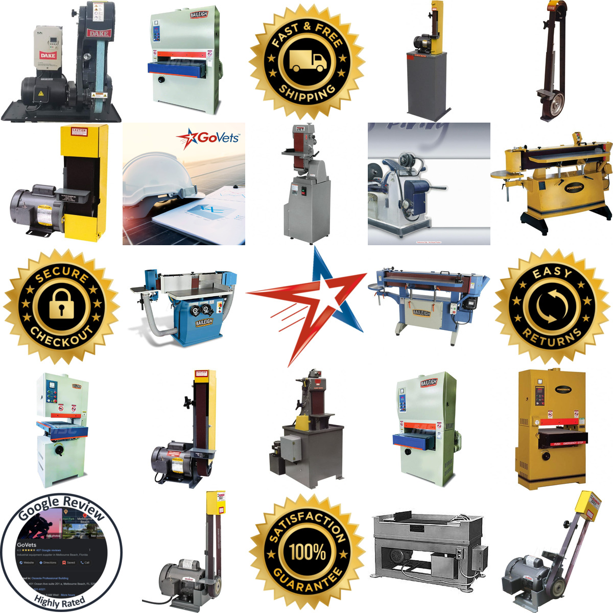 A selection of Belt Sanding Machines products on GoVets