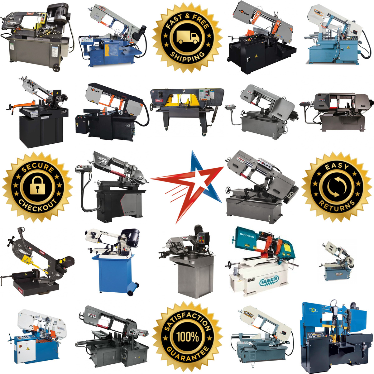 A selection of Horizontal Bandsaws products on GoVets