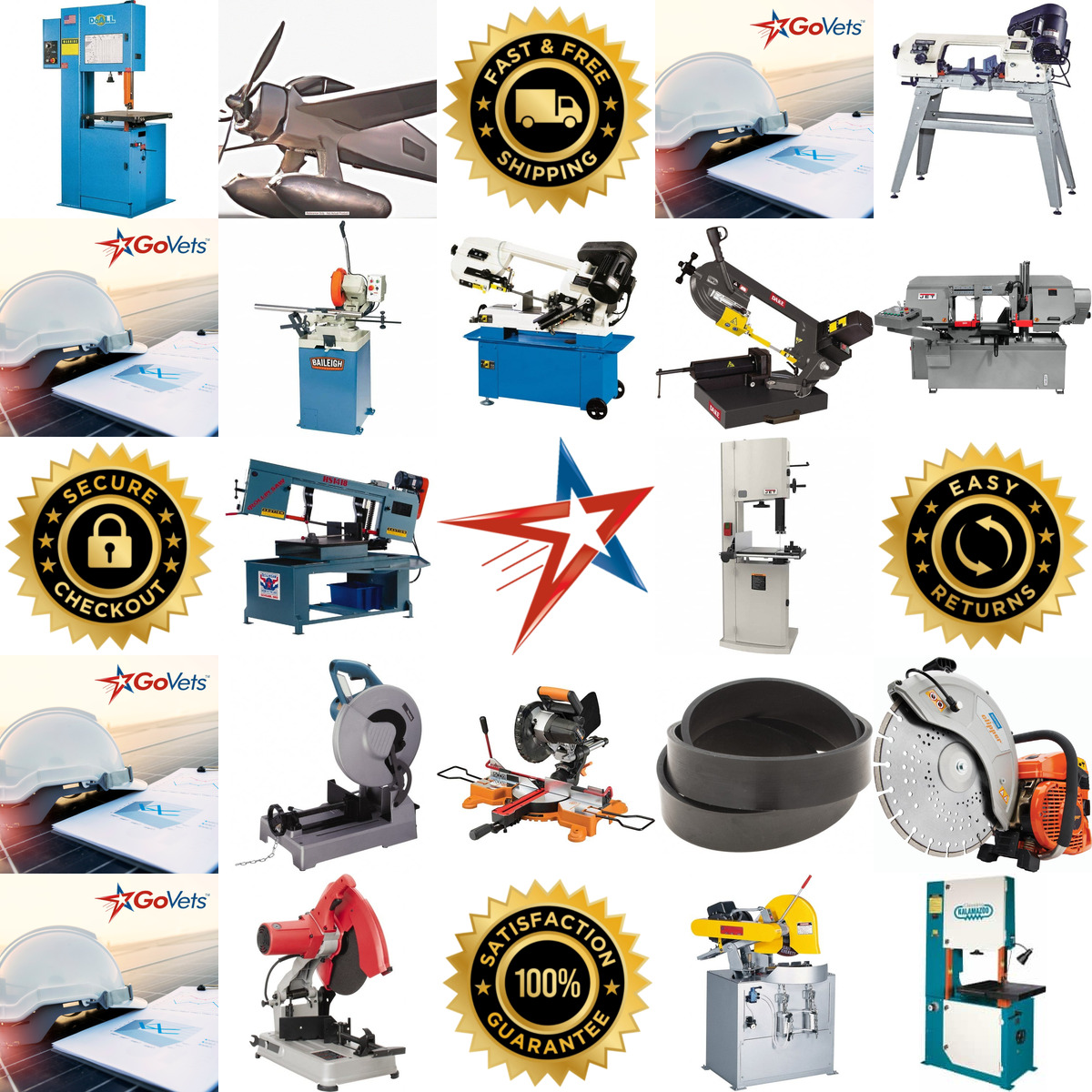 A selection of Saw Machines products on GoVets