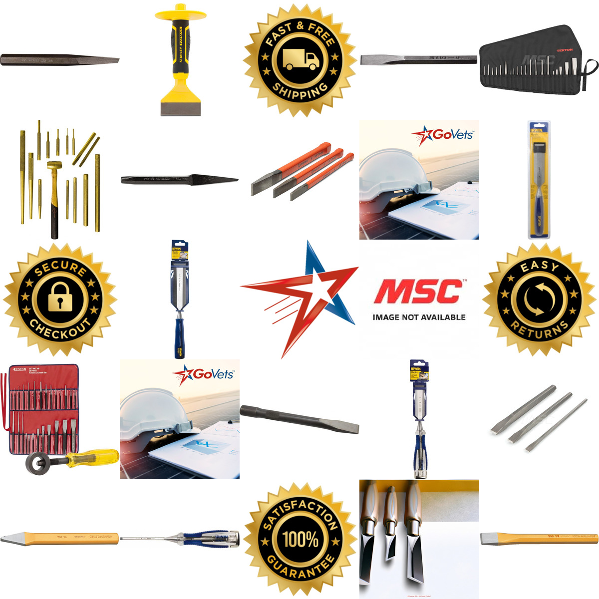 A selection of Chisels and Accessories products on GoVets