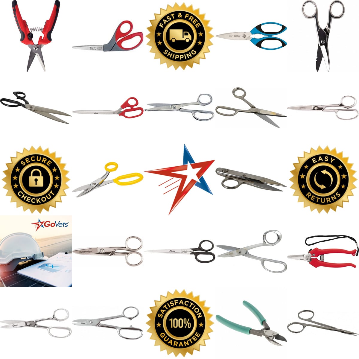 Millions of Products A selection of Scissors and Shears products on GoVets