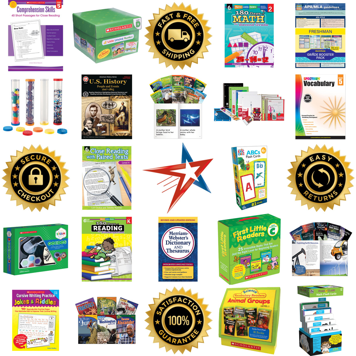 A selection of Instructional Resources products on GoVets