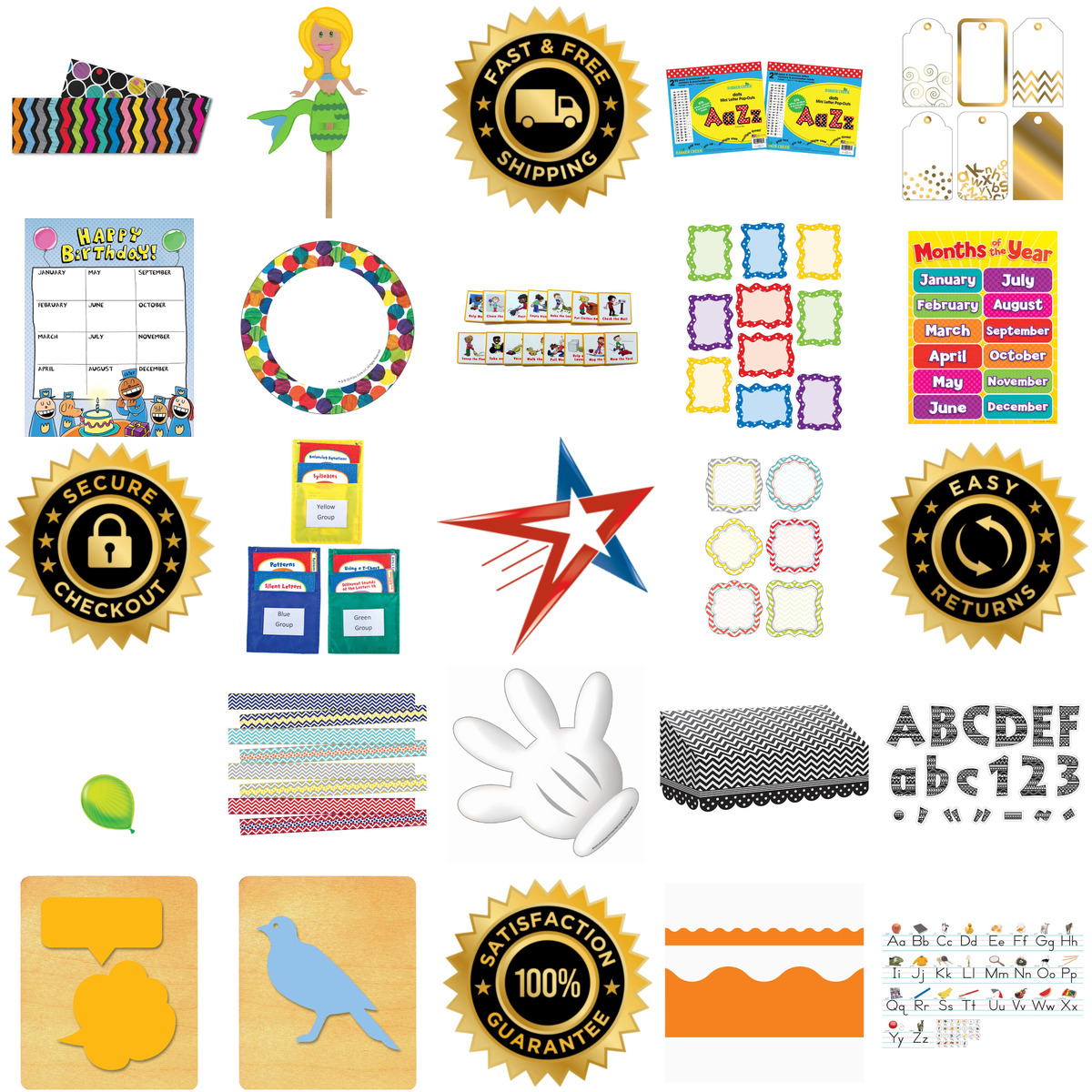 A selection of Classroom Decorations products on GoVets