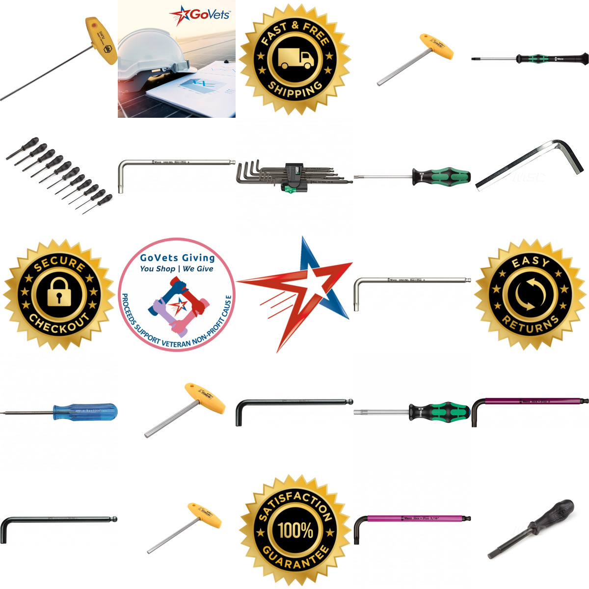 A selection of Bit Screwdrivers and Bits products on GoVets