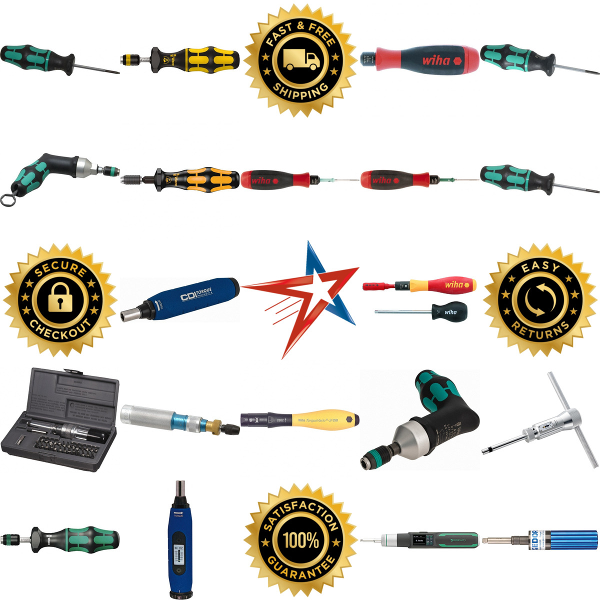 A selection of Torque Limiting Screwdrivers products on GoVets