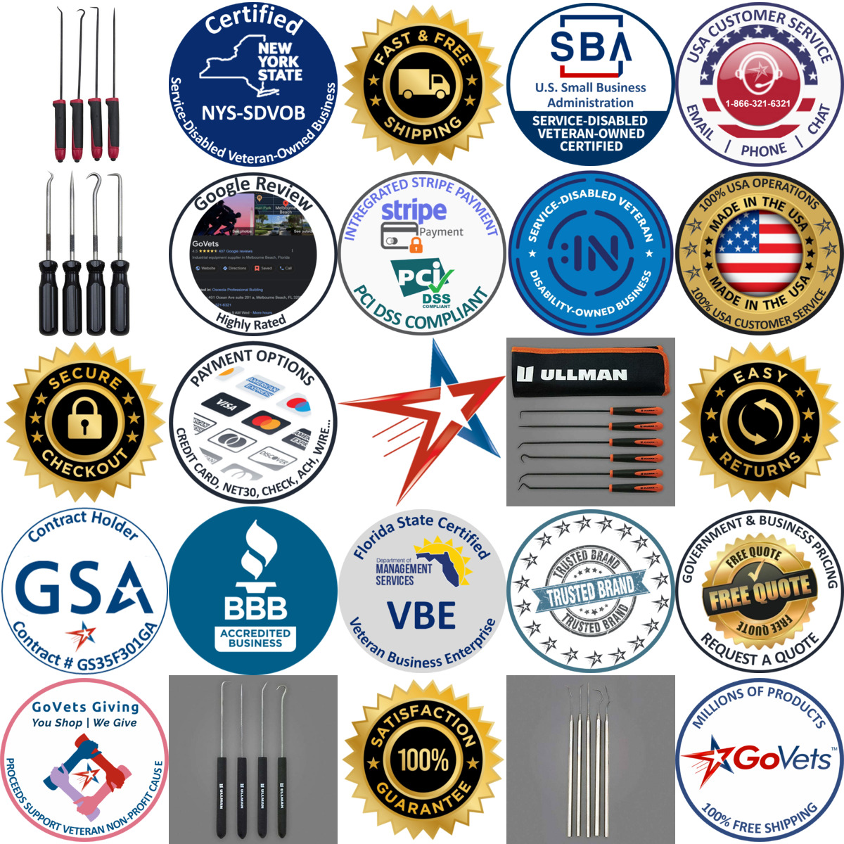 A selection of Ullman Devices products on GoVets