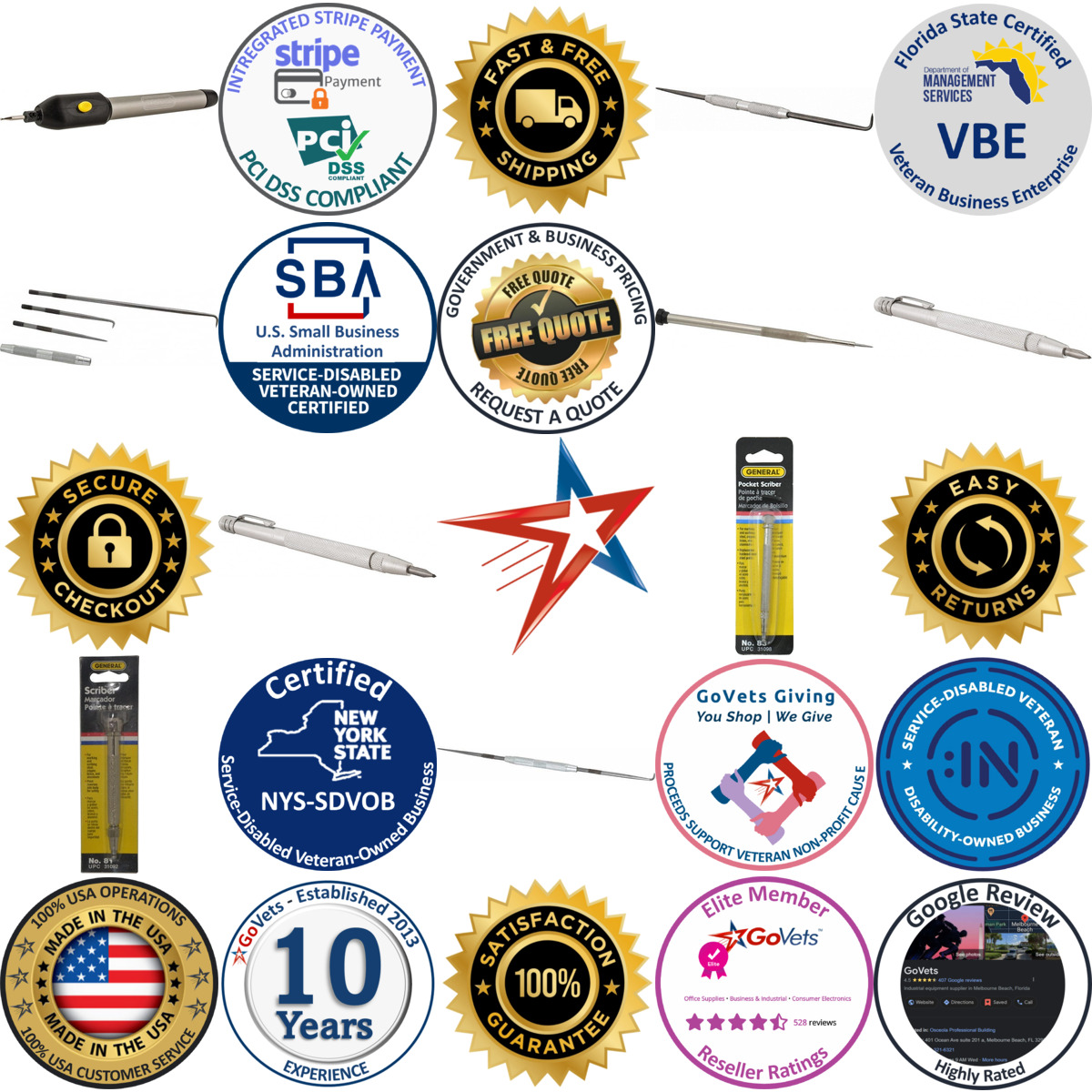 Millions of Products A selection of General products on GoVets