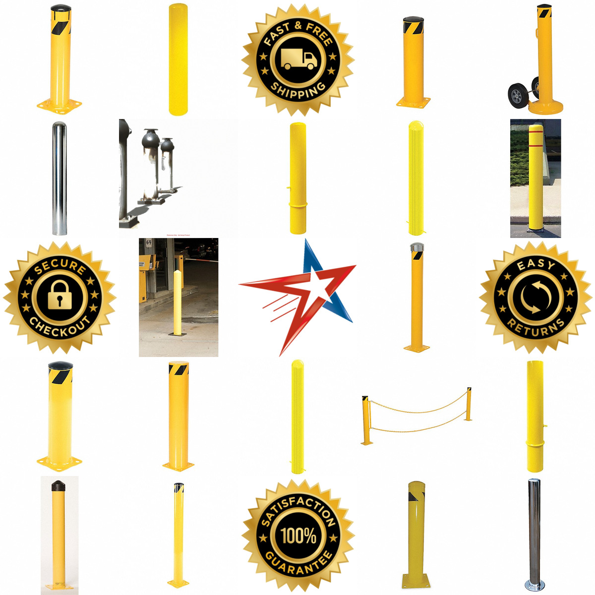 A selection of Bollards products on GoVets