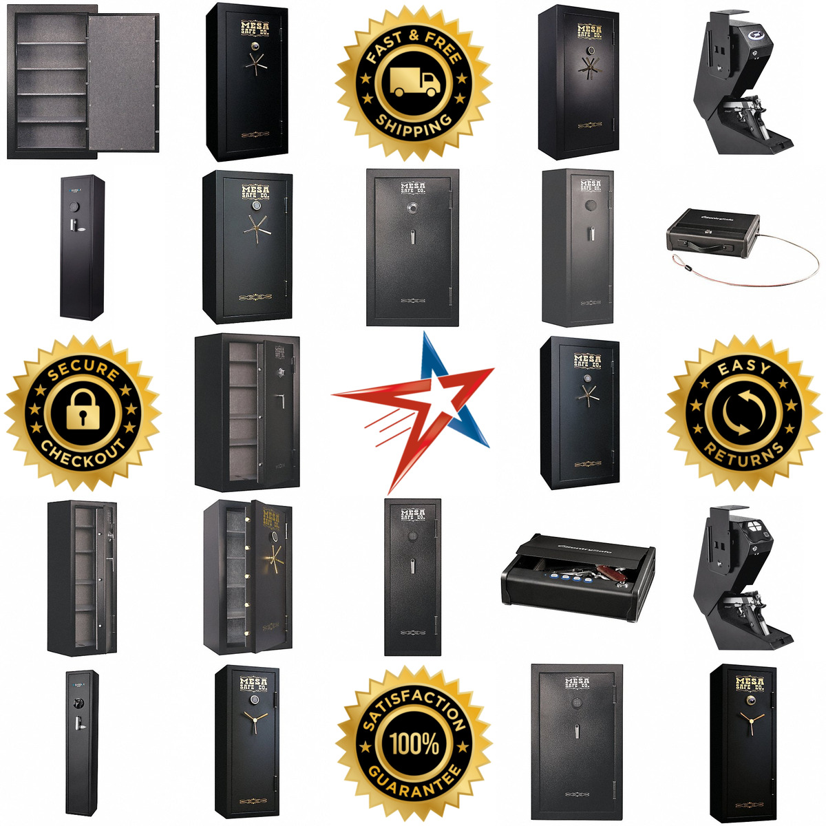 A selection of Gun Safes products on GoVets