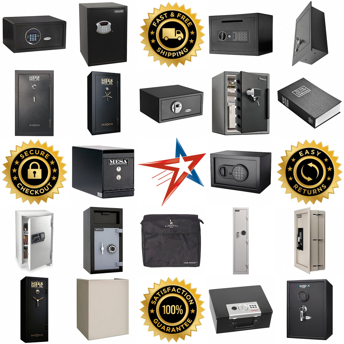 A selection of Safes products on GoVets