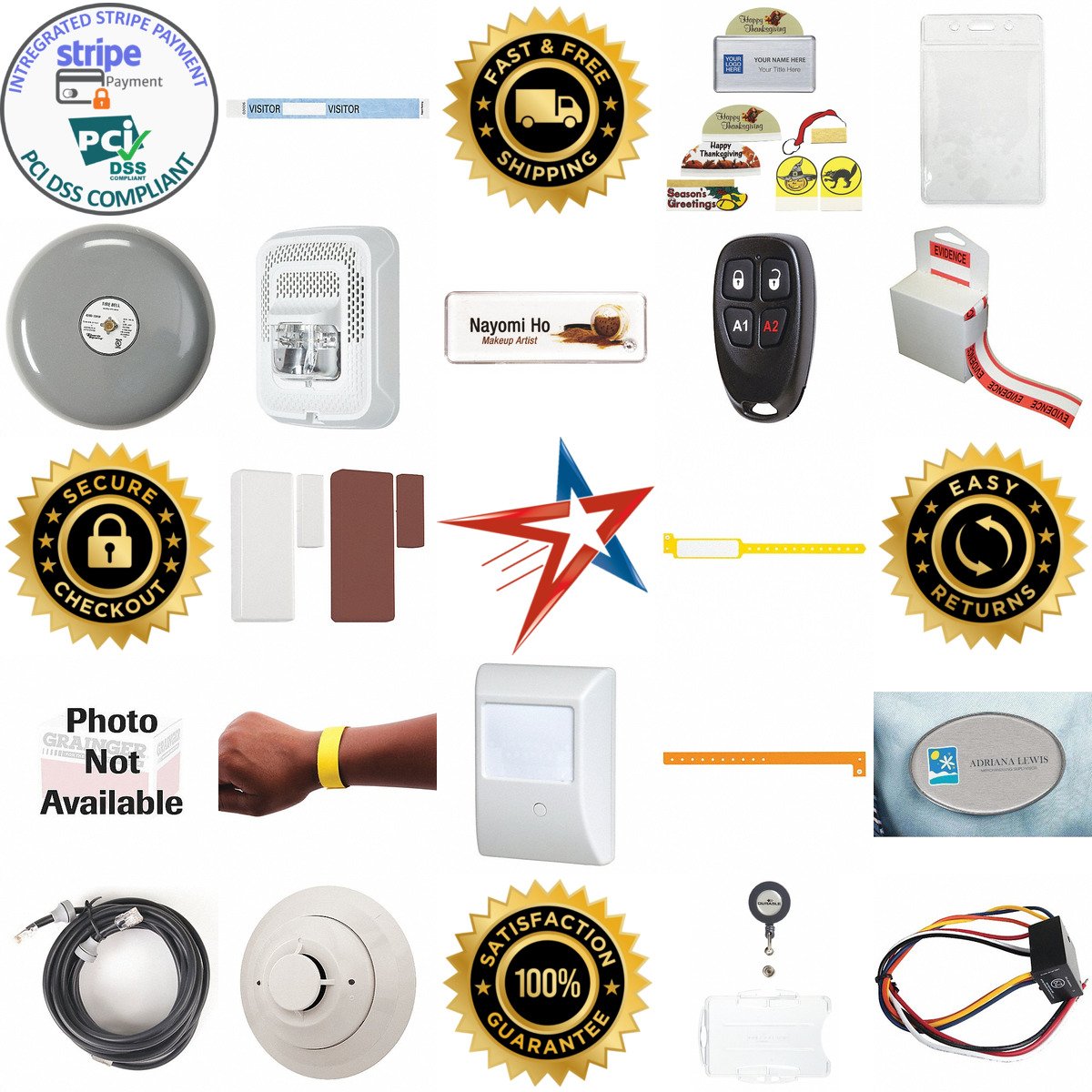 A selection of Security Alarms and Warnings products on GoVets