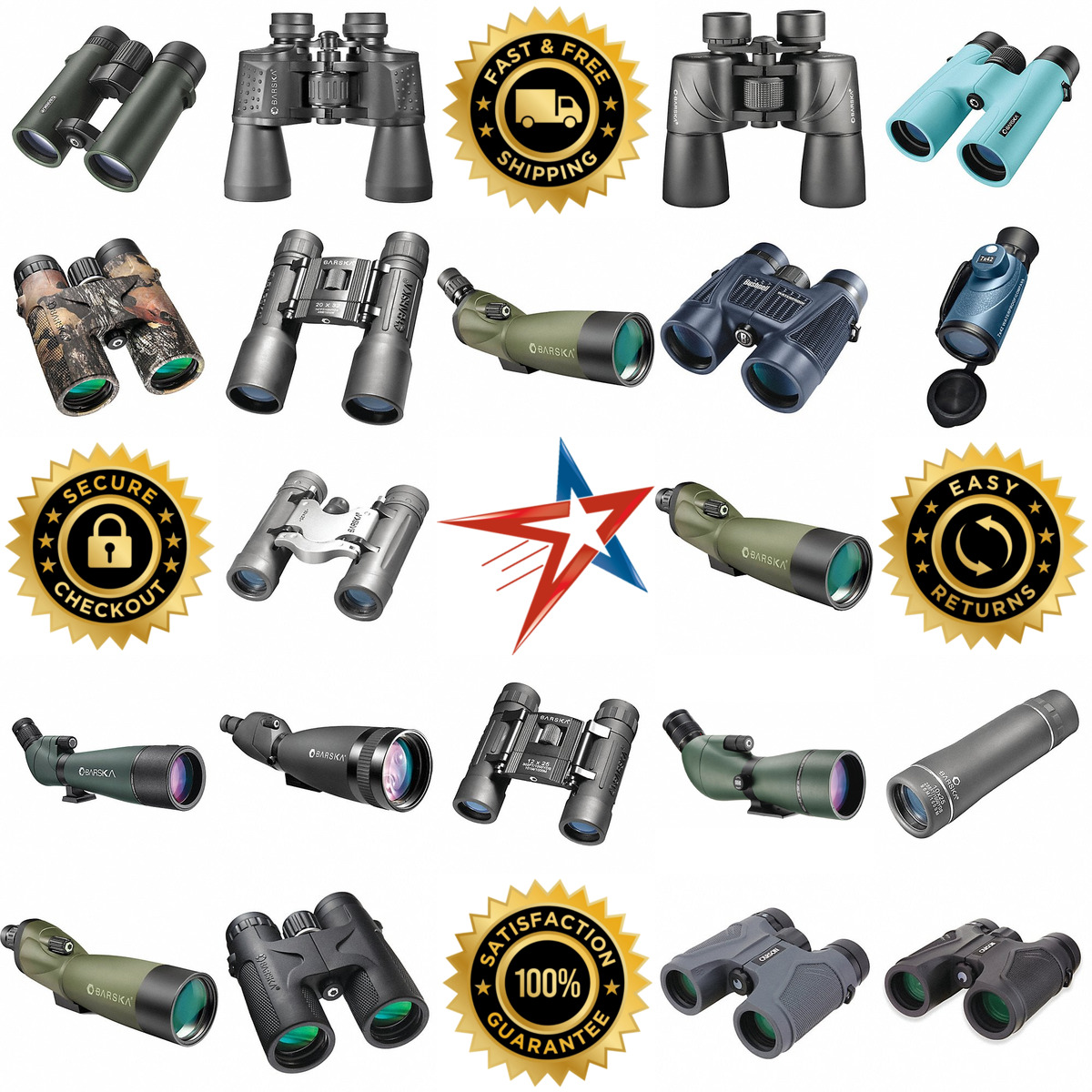 A selection of Binoculars products on GoVets