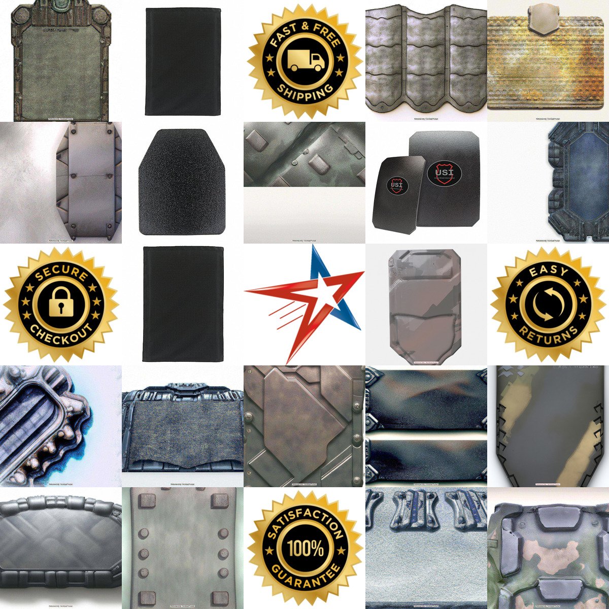A selection of Body Armor Plates products on GoVets