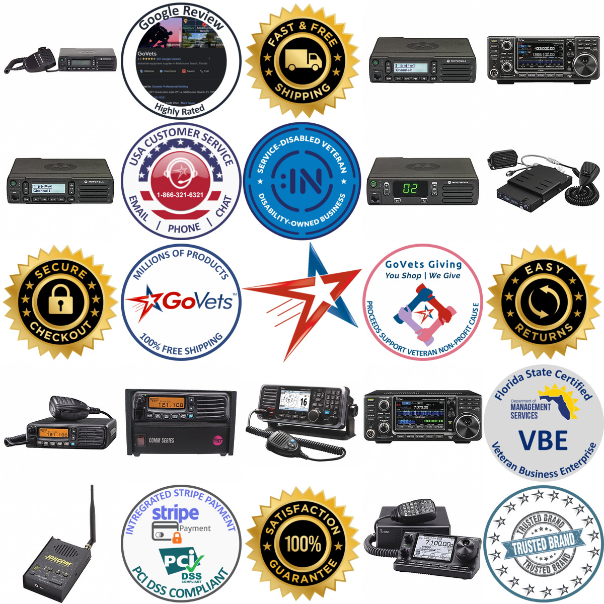 A selection of Mobile Two Way Radios products on GoVets