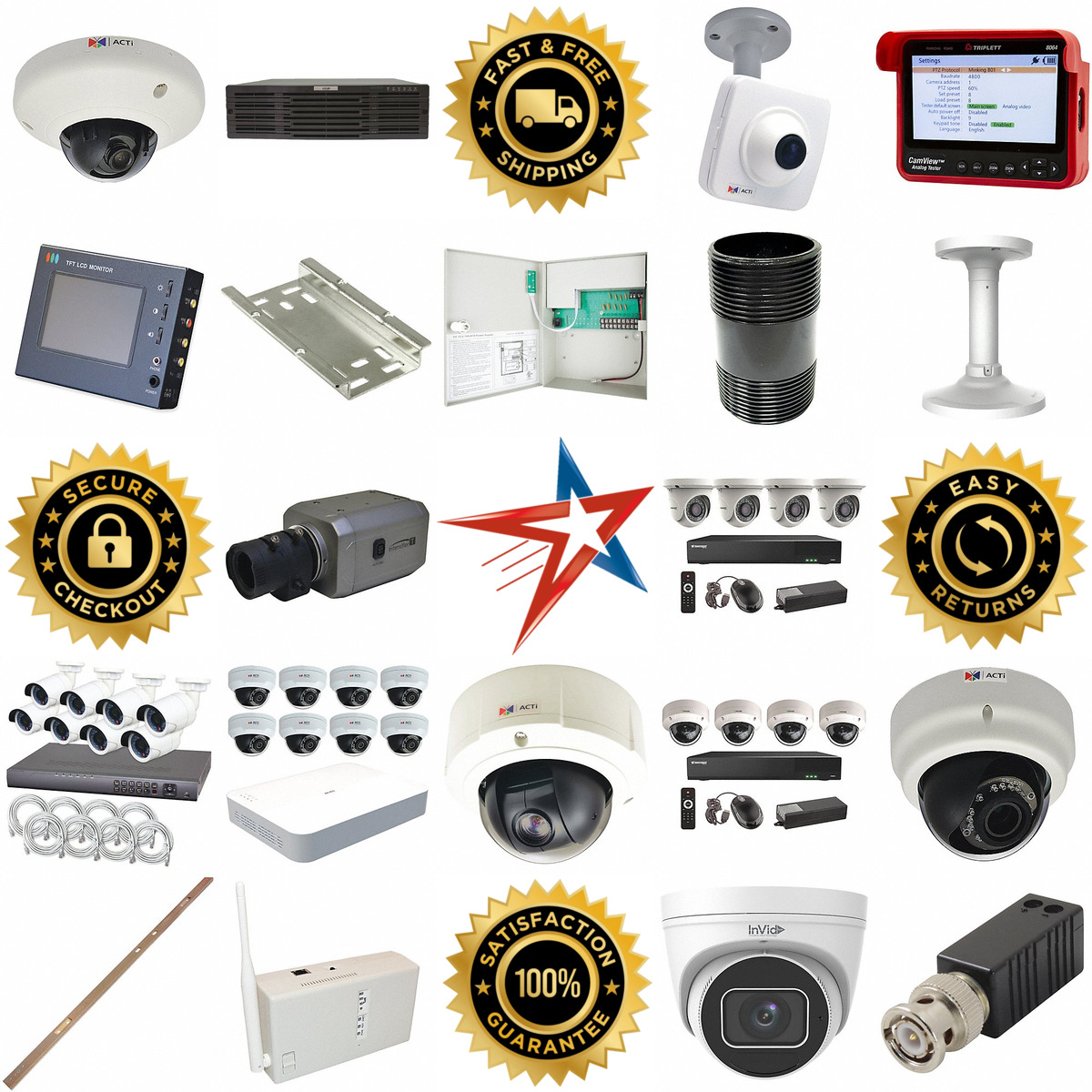 A selection of Video Surveillance products on GoVets