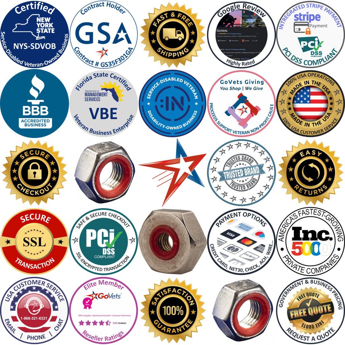 Millions of Products A selection of Value Collection products on GoVets