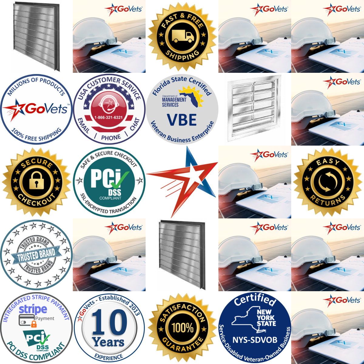 Millions of Products A selection of Shutters products on GoVets