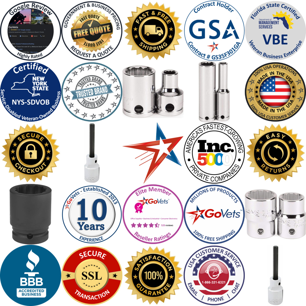 A selection of Punches products on GoVets