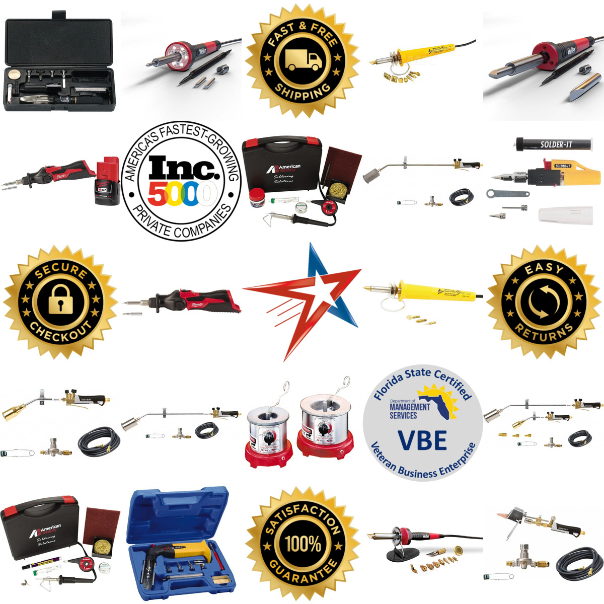 A selection of Soldering Iron and Torch Kits products on GoVets