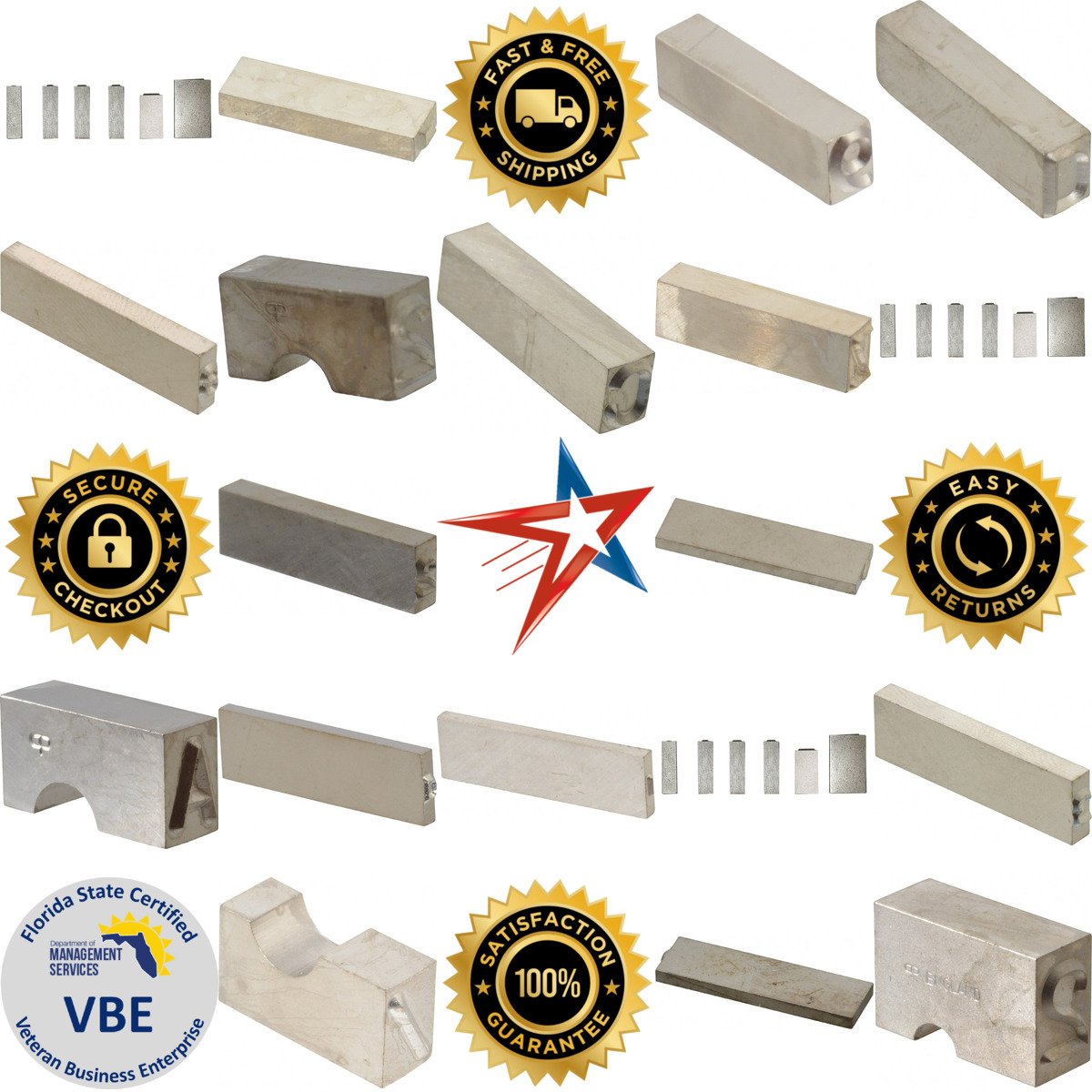 A selection of Steel Type products on GoVets
