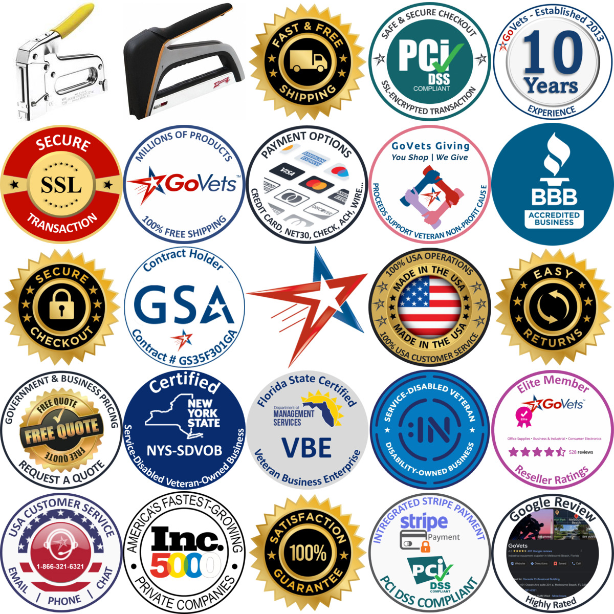 Millions of Products A selection of Arrow products on GoVets