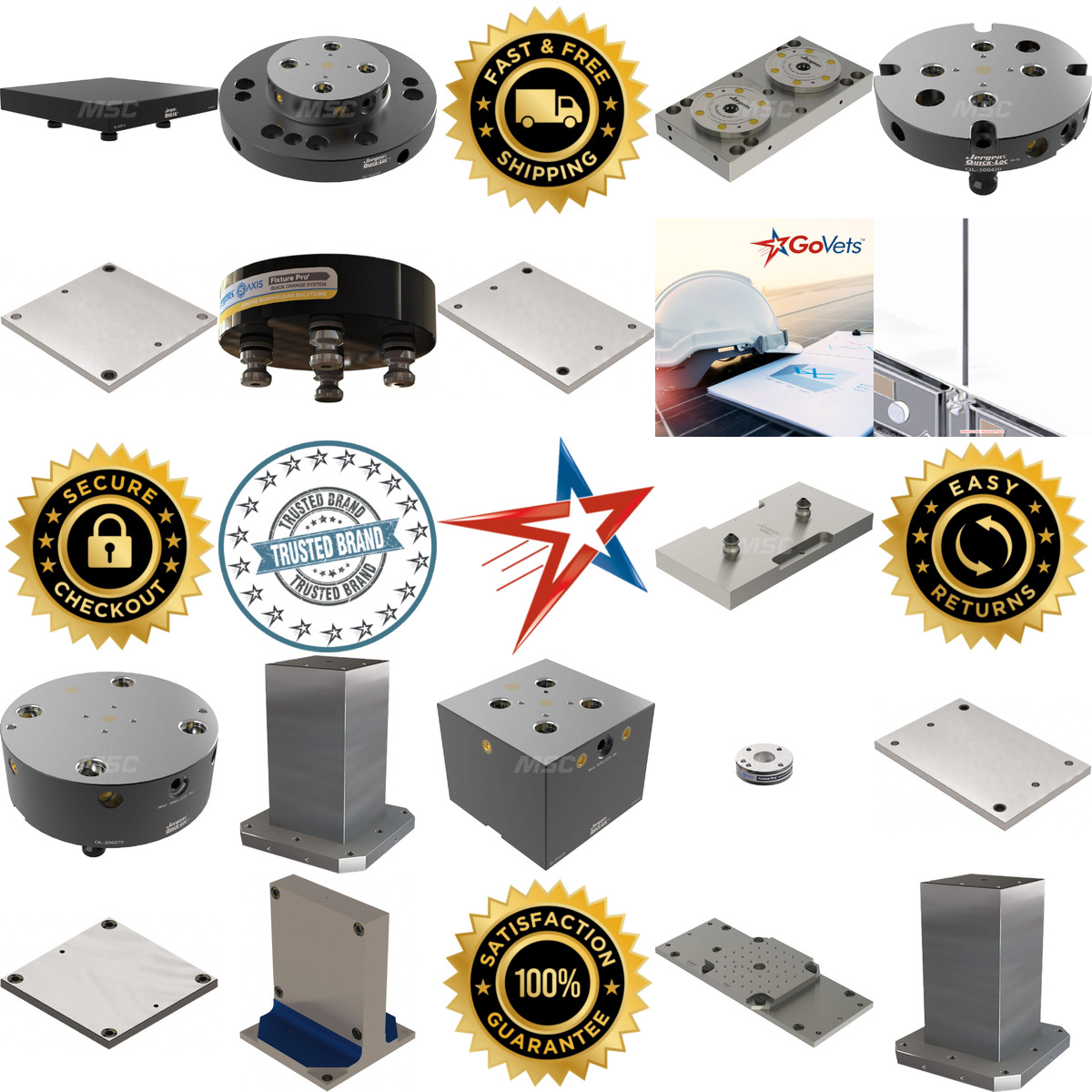 A selection of Fixture Plates and Columns products on GoVets