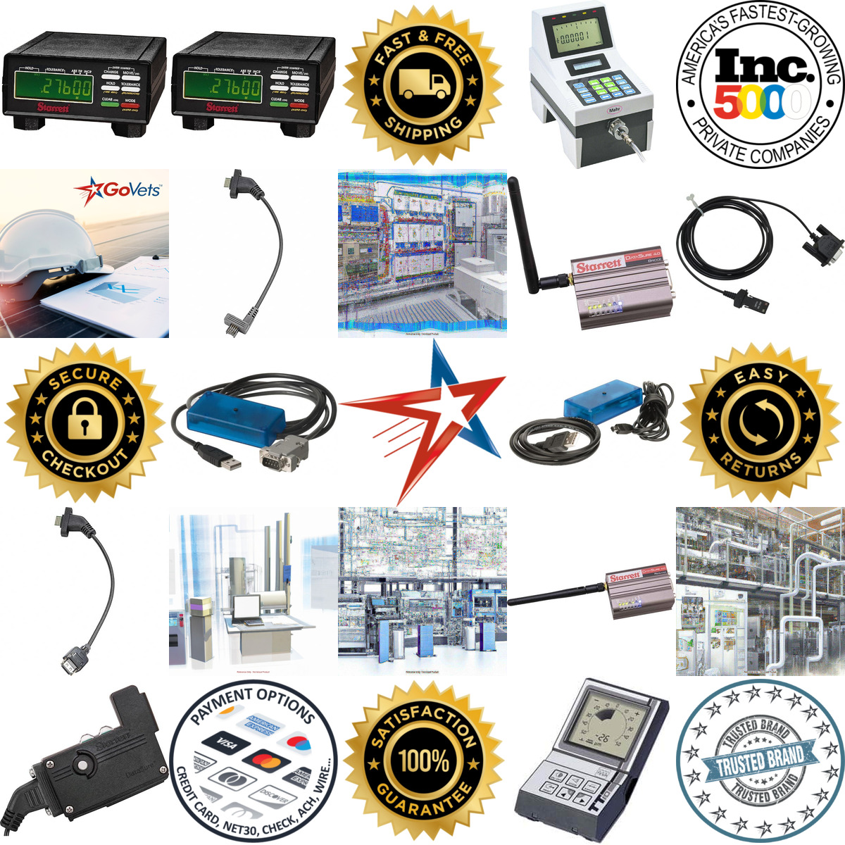 A selection of Spc Data Collection and Processing Systems products on GoVets