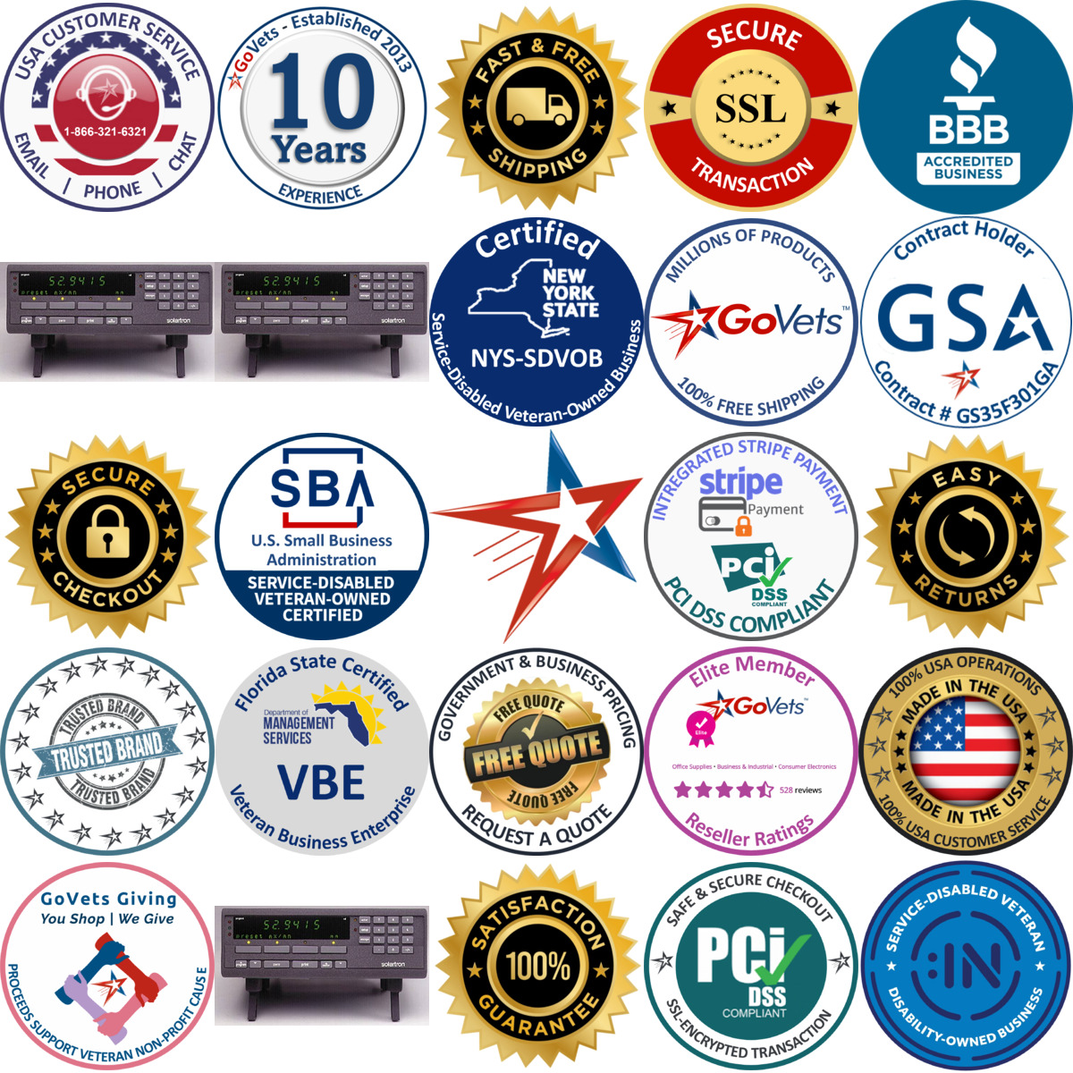 A selection of Signal Conditioning Modules products on GoVets