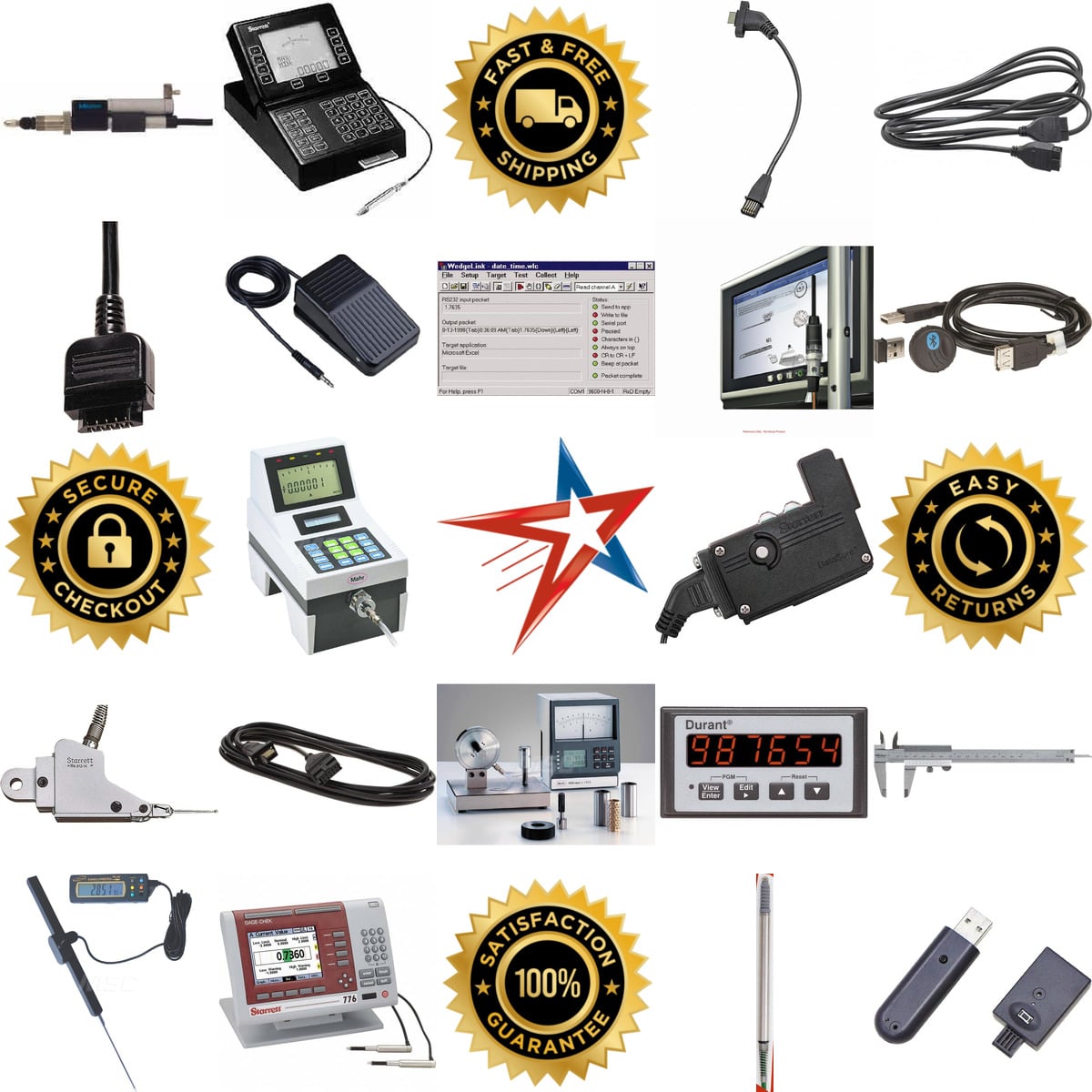 Millions of Products A selection of Statistical Process Control and Electronic Measuring Equipment products on GoVets