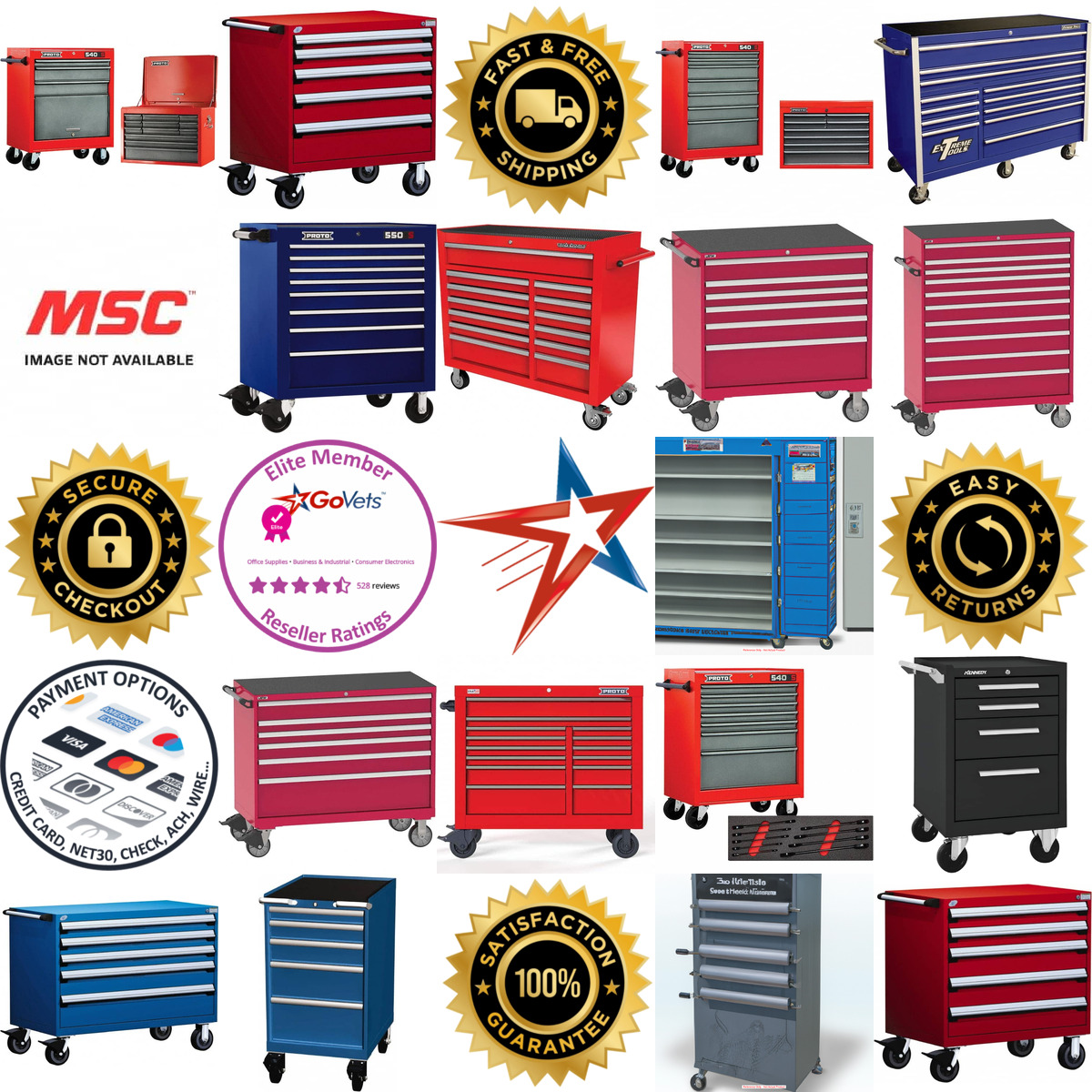 A selection of Tool Roller Cabinets products on GoVets