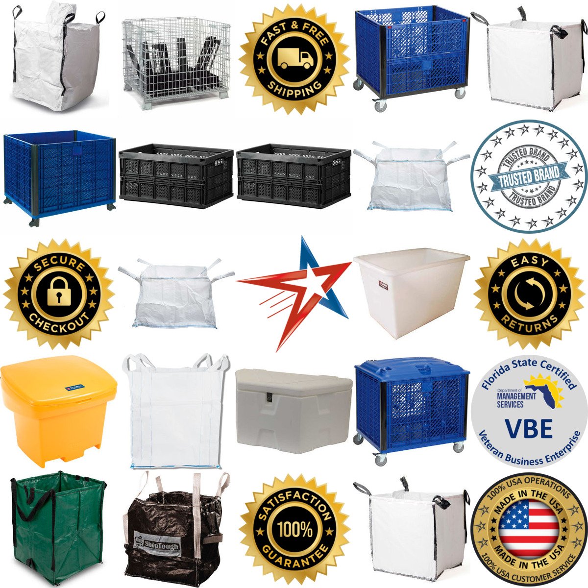 A selection of Bulk Containers products on GoVets